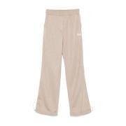 Golden Goose Randig Tech Joggingbyxor Beige, Dam