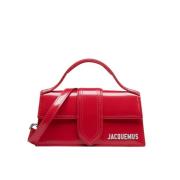 Jacquemus Mini Röd Crossbody Väska med Justerbar Rem Red, Dam