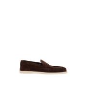 John Lobb Mörka Mocka Velcro Fritidsskor Brown, Herr