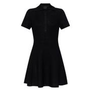 Givenchy Svart Polo Krage Klänning Black, Dam