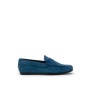 Tod's Mocka Loafer Skor Blue, Herr