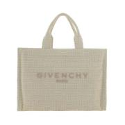 Givenchy Terry G-Toteväska med Monogram Beige, Dam