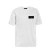 Balmain Vita T-shirts och Pikétröjor White, Herr