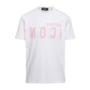 Dsquared2 Logo T-shirt White, Herr