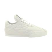 Chloé Platta sulor lädersneakers med snörning White, Dam