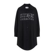 MM6 Maison Margiela Svart klänning Black, Dam