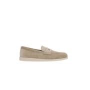 Church's Mocka Sand Moccasin Platta Skor Beige, Herr