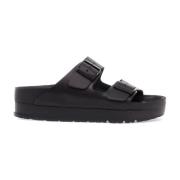 Birkenstock Plattformsandaler Black, Dam