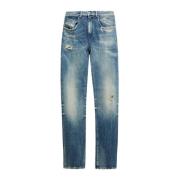 Diesel Blå Jeans Blue, Herr