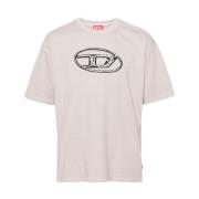 Diesel T-Jay T-Shirts Stilfull Kollektion Beige, Herr