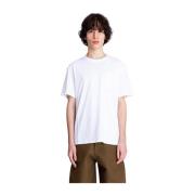 Loewe Vit Avslappnad T-shirt White, Herr