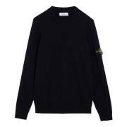 Stone Island Rundhalsad T-shirt Blue, Herr