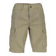 North Sails Grön Bermuda Shorts Regular Fit Logo Green, Herr