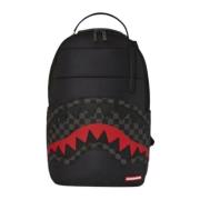 Sprayground Svart ryggsäck med flera fack Black, Herr