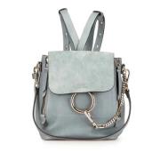 Chloé Pre-owned Pre-owned Laeder ryggsckar Blue, Dam