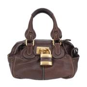 Chloé Pre-owned Pre-owned Laeder handvskor Brown, Dam