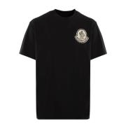 Moncler Herr Kortärmad T-shirt Black, Herr