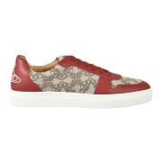 Vivienne Westwood Stiliga Sneakers med Gummisula Red, Herr