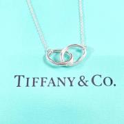 Tiffany & Co. Pre-owned Pre-owned Metall halsband Gray, Dam