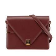 Cartier Vintage Pre-owned Laeder crossbodyvskor Red, Dam