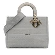 Dior Vintage Pre-owned Canvas dior-vskor Gray, Dam