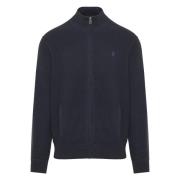 Polo Ralph Lauren Bomullscardigan med hel dragkedja Blue, Herr