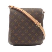 Louis Vuitton Vintage Pre-owned Canvas louis-vuitton-vskor Brown, Dam