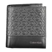 Calvin Klein Herr Plånbok Svart med Myntficka Black, Herr