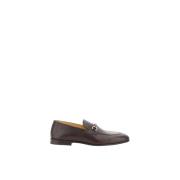 Brunello Cucinelli Loafers i läder med antik mässingsdetalj Brown, Her...