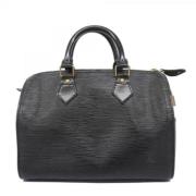 Louis Vuitton Vintage Pre-owned Tyg louis-vuitton-vskor Black, Dam