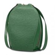 Louis Vuitton Vintage Pre-owned Tyg axelremsvskor Green, Dam