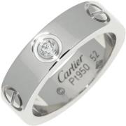 Cartier Vintage Pre-owned Metall ringar White, Dam