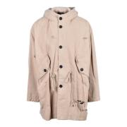 We11Done Bomull Parka Jacka Beige, Herr