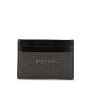 Bvlgari Vintage Pre-owned Canvas plnbcker Black, Dam