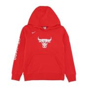 Nike Chicago Bulls Basketball Team Hoodie Red, Herr