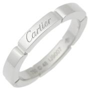 Cartier Vintage Pre-owned Vitt guld ringar Gray, Dam