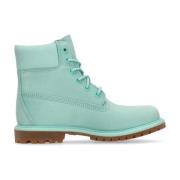 Timberland Premium Holiday Teal Höga Stövlar Blue, Dam