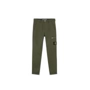 Stone Island Cargobyxor med dragkedjefickor Green, Herr