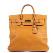 Hermès Vintage Pre-owned Laeder handvskor Yellow, Dam