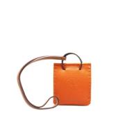 Hermès Vintage Pre-owned Laeder nyckelhllare Orange, Dam