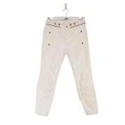 Chloé Pre-owned Pre-owned Bomull jeans White, Dam