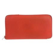 Hermès Vintage Pre-owned Laeder plnbcker Red, Dam