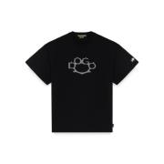 Iuter Bomull Tee med Dogo Logo Black, Herr