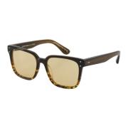 Oliver Peoples Parcell solglasögon i Espresso Brown, Unisex