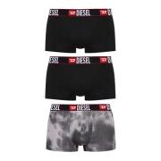 Diesel Trepack boxershorts Black, Herr