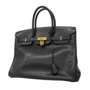 Hermès Vintage Pre-owned Laeder handvskor Black, Dam