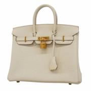 Hermès Vintage Pre-owned Laeder handvskor White, Dam