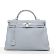 Hermès Vintage Pre-owned Laeder handvskor Blue, Dam