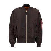 Alpha Industries Militär Ma-1 Flygjacka Brown, Herr