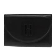 Hermès Vintage Pre-owned Laeder kuvertvskor Black, Dam